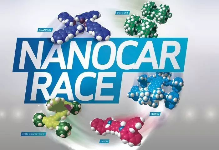 Nanorace: scientists are going to drive fast, too.